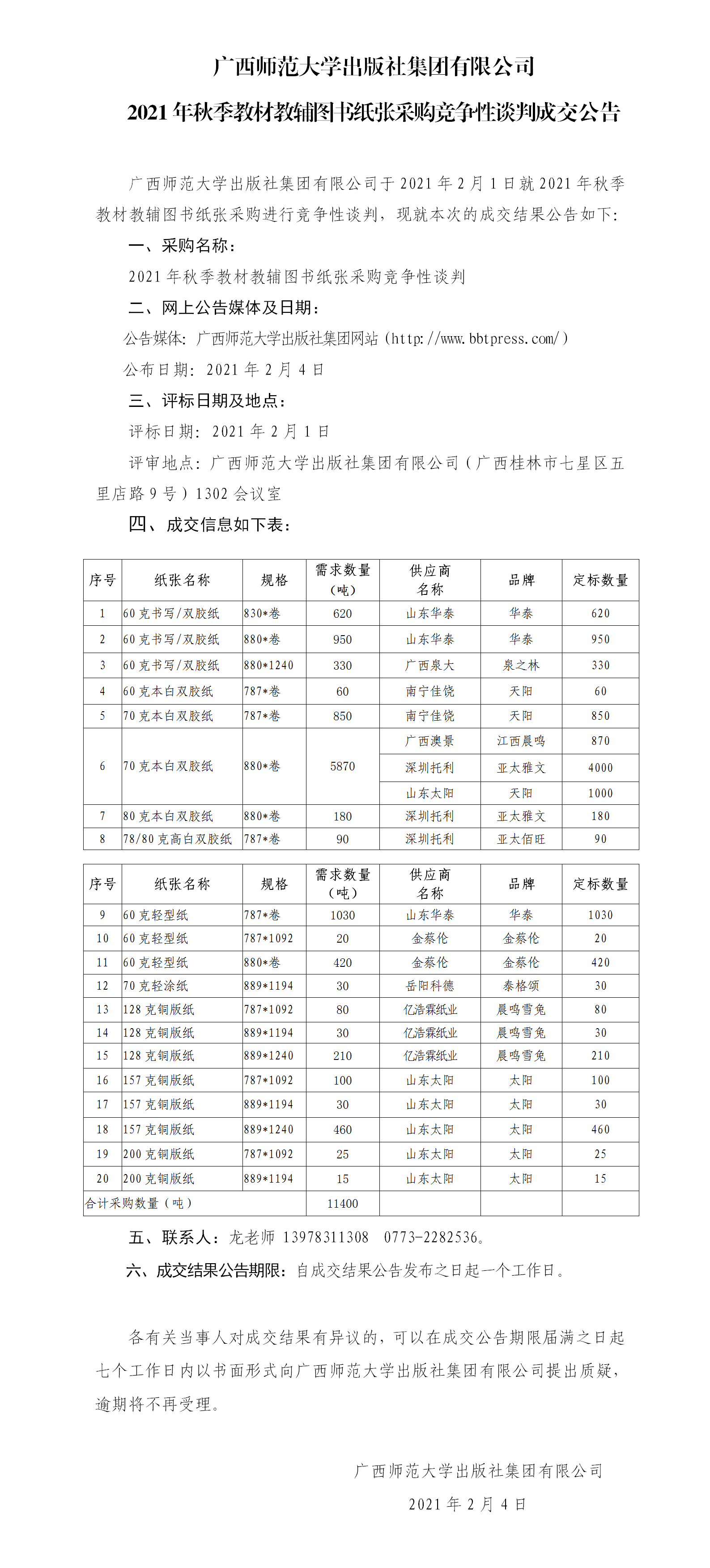 2021年秋季教材教輔圖書(shū)紙張采購(gòu)競(jìng)爭(zhēng)性談判成交公告.png
